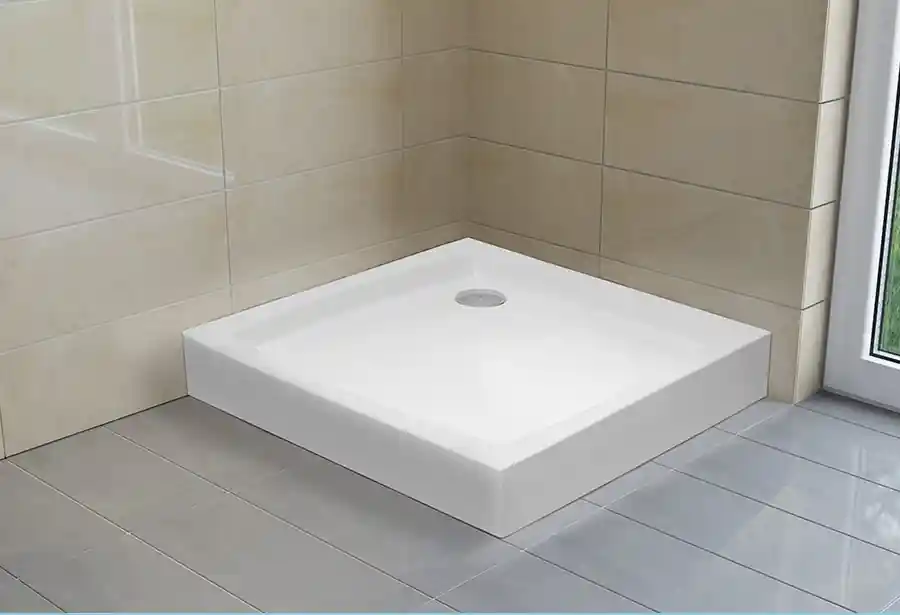 H2O Nero C 90x90x14 cm szögletes zuhanytálca (12321)H2O Újdonság