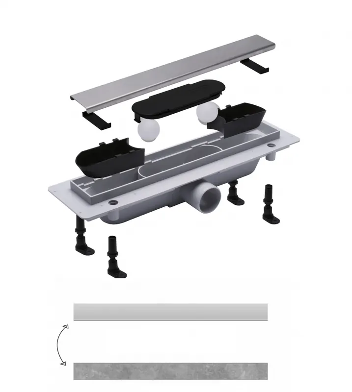 Prémium Roltechnik zuhanyfolyóka RMF14-850Roltechnik