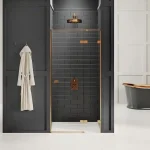 New Trendy Avexa Copper Brushed zuhanyajtó 90 cm, jobbos EXK-35314Roltechnik Azonnali szállítás