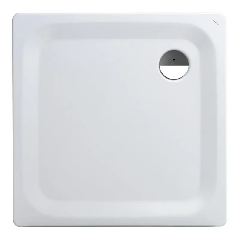 Vásárlói kedvenc Laufen PLATINA 90x90 cm acéllemez zuhanytálca csúszásgátló felület, fehér H2150026000401Laufen