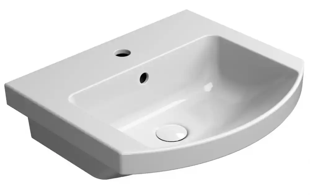 Sapho GSI NORM 51x45cm ExtraGlaze kerámiamosdó, fehér 8646111Sapho Legjobb ár