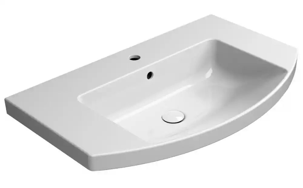 Sapho GSI NORM 80x50cm ExtraGlaze kerámiamosdó, fehér 8644111Sapho Korlátozott ajánlat