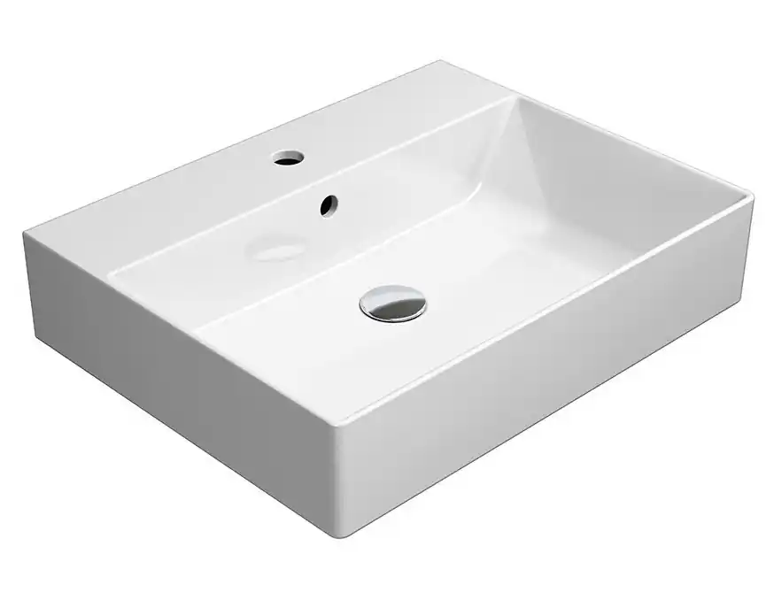 Sapho GSI KUBE X 60x47cm ExtraGlaze kerámiamosdó, fehér 9431111Sapho Legkelendőbb