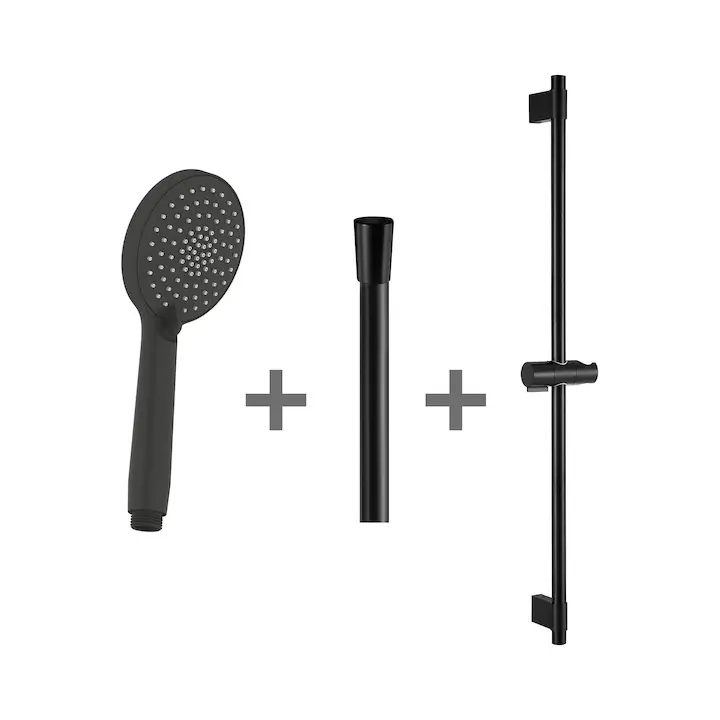 Árengedmény Jika Mio Style zuhanyszett, matt fekete H3652F07163731Jika
