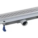 Sapho POLYSAN INDY 710 superflow padlóösszefolyó inox ráccsal 73641Polysan Gyors kiszállítás