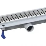 Gyors szállítás Sapho POLYSAN KLAVER 910 superflow padlóösszefolyó inox ráccsal 73741Polysan