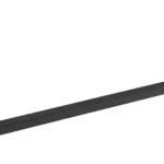 Kiárusítás Sapho HANG 665x98mm törölközőtartó mosdóra, matt fekete HG665Aqualine