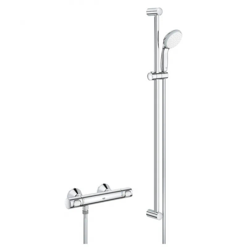 Kedvezmény Grohe Precision Flow termosztátos zuhanycsaptelep zuhanygarnitúrával 34842000Grohe