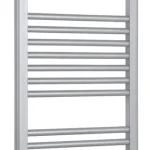 Újdonság Sapho AQUALINE 450x990mm egyenes fürdőszobai radiátor, strukturált ezüst ILS94EAqualine
