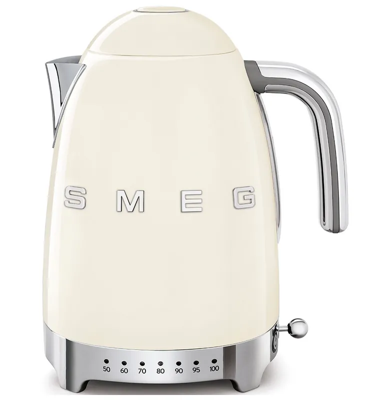 Legjobb ár SMEG retro vízforraló hőmérséklet szabályzóval, bézs KLF04CREUSMEG