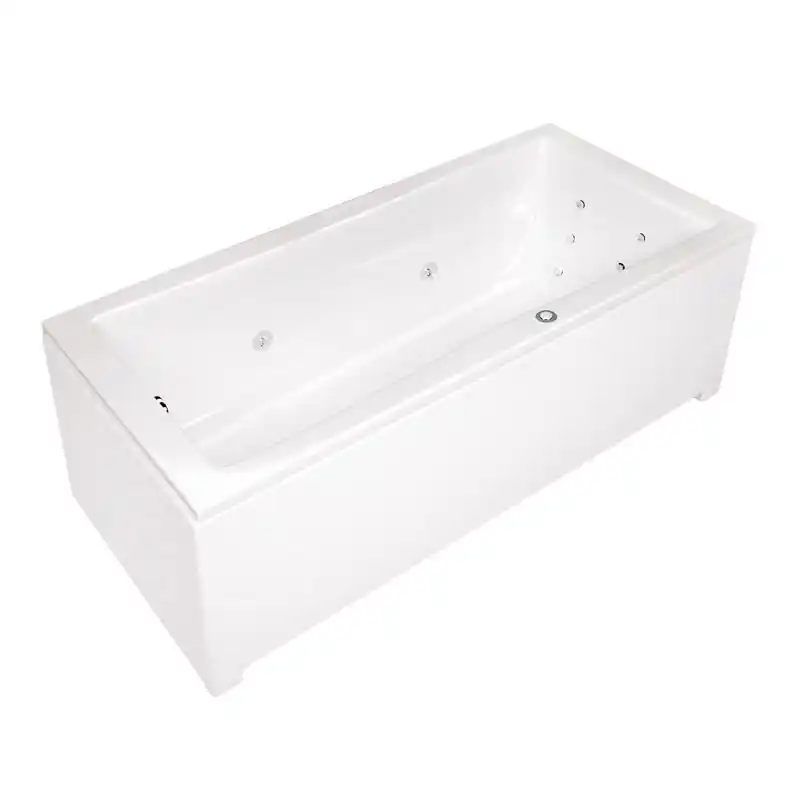 Korlátozott ajánlat Wellis Huron Hydro™ 180x80 cm-es hidromasszázs kád jobbos csaptelep nélkül WK00193Wellis