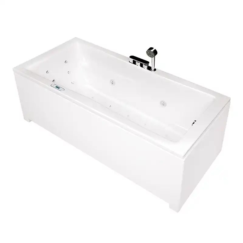 Wellis Huron E-Max™ 180x80 cm-es hidromasszázs kád balos Flipper csapteleppel WK00200Wellis Különleges ajánlat