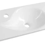 Biztonságos vásárlás Sapho AQUA 50x25cm öntöttmárvány mosdó, fehér 10053Sapho