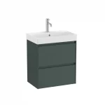 Roca Ona Compact 55 cm fürdőszoba bútor mosdóval, matt zöld A851683513Roca Újdonság