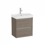 Roca Ona Compact 55 cm fürdőszoba bútor mosdóval, sötét szilfa A851683511Roca Bestseller