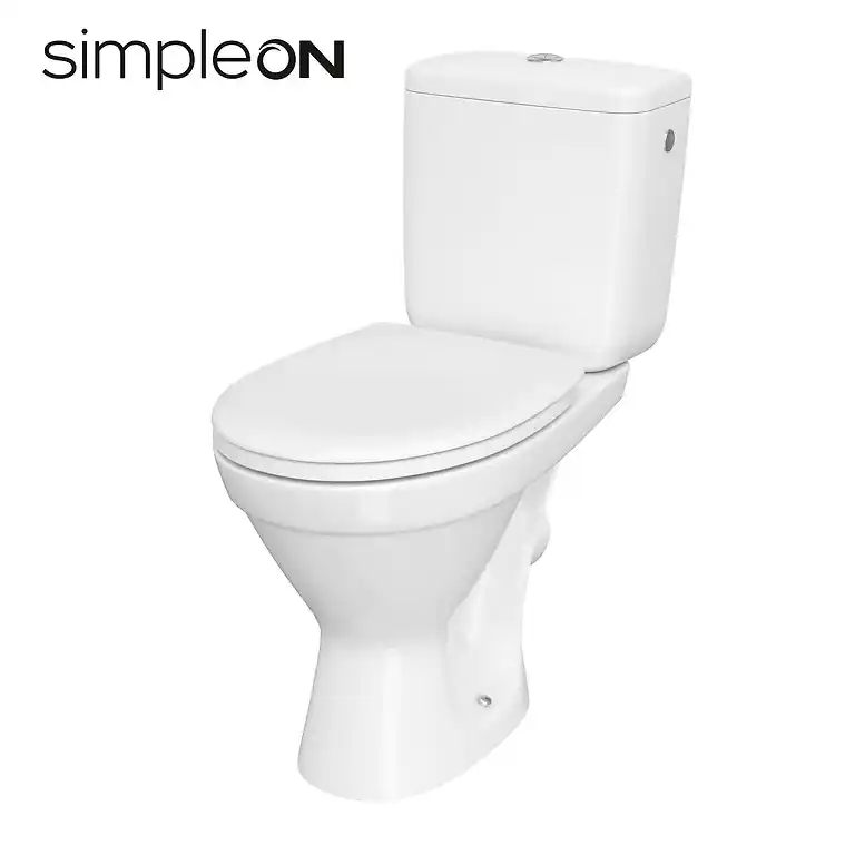 Cersanit Cersania II Compact hátsó kifolyású monoblokkos wc lassú záródású wc ülőkével K11-2339Cersanit Outlet