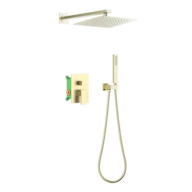 AREZZO design CUBEFIELD falsík alatti zuhanycsaptelep szett, arany AR-4405GArezzo Design Ajánlat