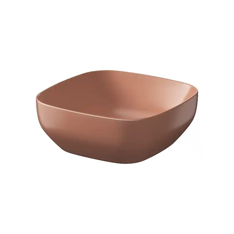 Cersanit Larga 38x38 cm pultra ültethető mosdó, tégla vörös K677-060Cersanit Legkelendőbb