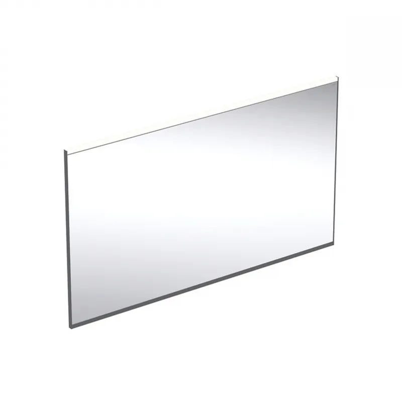 Szuper akció Geberit Option Plus Square 120x70 cm tükör világítással, matt fekete/eloxált alumínium 502.785.14.1Geberit