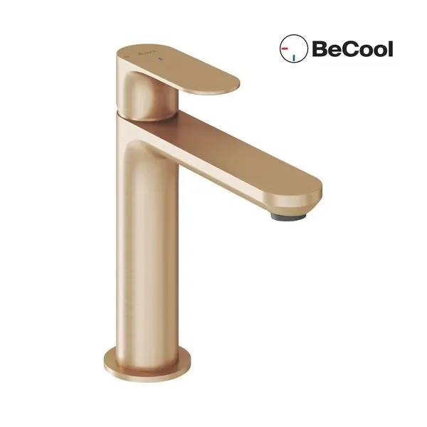 Gyors kiszállítás Ravak Eleganta EL 012.61RGB Álló mosdócsaptelep BeCool 174 mm, leeresztő nélkül, Rose Gold Brushed X070413Ravak