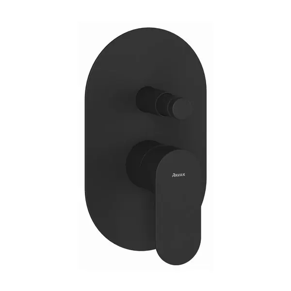 Legjobb ár Ravak Eleganta EL 061.20BLM.O2 Falba süllyesztet csaptelep, automatikus kétutas, belső egységgel, Black Matt X070298Ravak