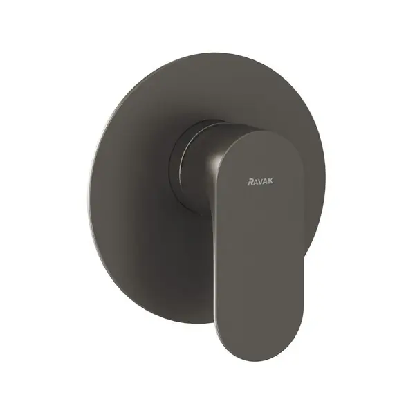 Ravak Eleganta EL 062.20GB.O1 Falba szüllyesztett csaptelep, egyutas, belső egységgel, Graphite Brushed X070336Ravak Outlet