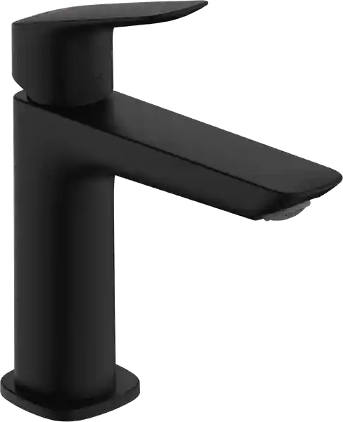 Hansgrohe Logis Fine egykaros mosdócsaptelep 110, automata lefolyógarnitúrával CoolStart, matt fekete 71254670Hansgrohe Népszerű