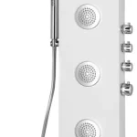 Olcsóbb Sapho POLYSAN SPIRIT ROUND termosztátos zuhanypanel, fehér 71151Polysan