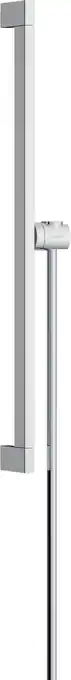Hansgrohe Unica E Puro 65 cm fali zuhanyrúd könnyen csúsztatható kézizuhanytartóval, króm 24404000Hansgrohe Népszerű
