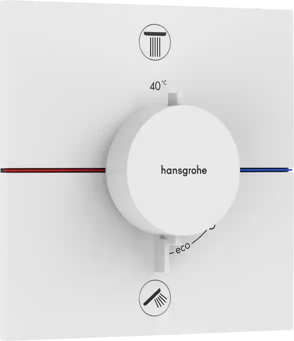 Hansgrohe ShowerSelect Comfort E Falsík alatti termosztát, 2 funkciós, matt fehér 15572700Hansgrohe Utolsó esély