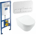 Villeroy & Boch falsík alatti wc tartály komplett szett SZP-VB1 (92246100, 92249068, 4694HR01)Villeroy & Boch Gyors szállítás