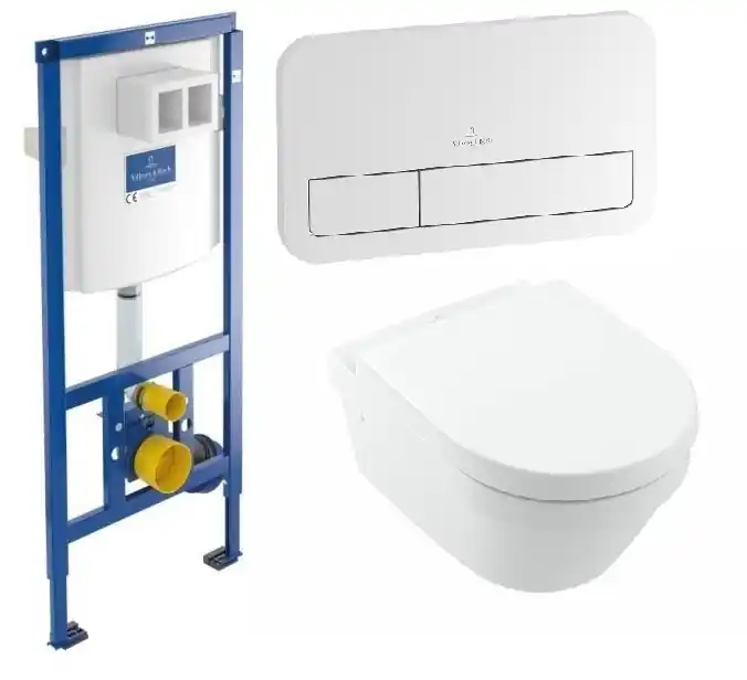 Villeroy & Boch falsík alatti wc tartály komplett szett SZP-VB1 (92246100, 92249068, 4694HR01)Villeroy & Boch Gyors szállítás
