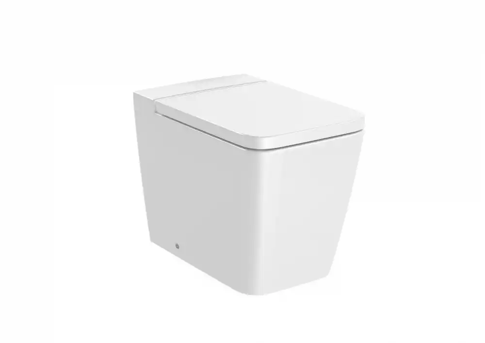 Korlátozott ajánlat Roca Inspira Square Rimless falra tolható álló wc csésze, fehér A347537000Roca