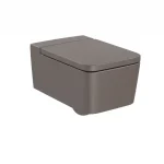 Legnépszerűbb Roca Inspira Square Rimless fali wc, kávé A346537660Roca