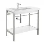 Csak ma Roca Prisma 110 cm mosdótartó keret, rozsdamentes acél A856749001Roca