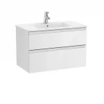 Roca The Gap 80 cm fürdőszoba bútor mosdóval, fényes fehér A851478806Roca Korlátozott ajánlat