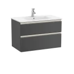 Újdonság Roca The Gap 80 cm fürdőszoba bútor mosdóval, antracit A851478153Roca