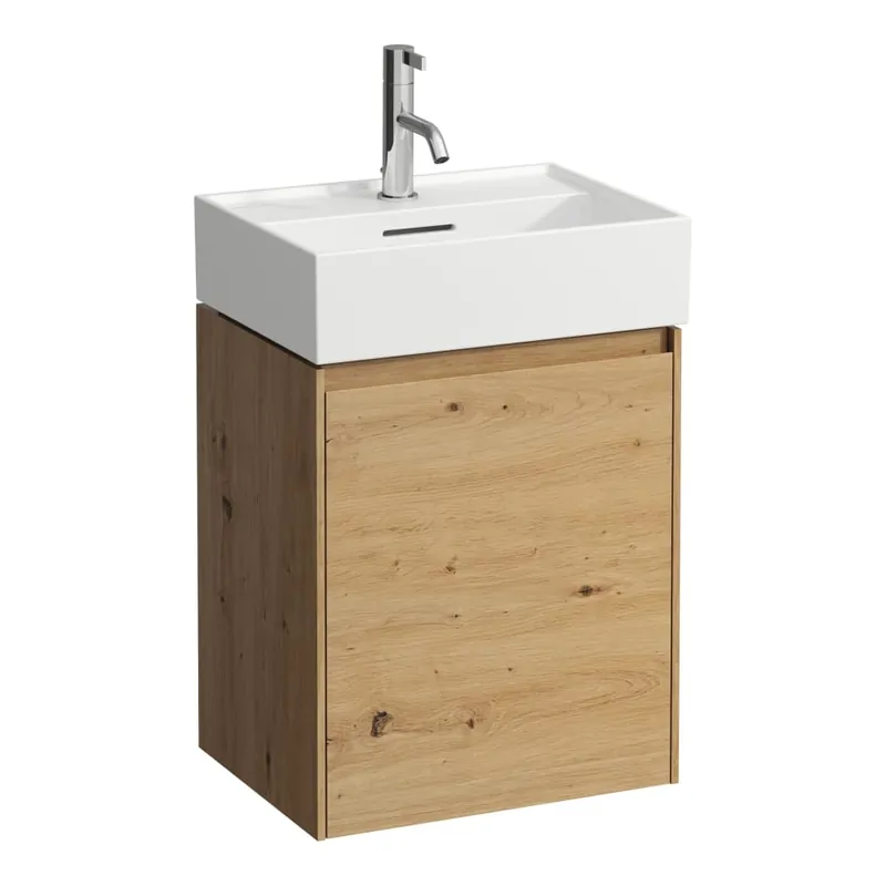 Bestseller Laufen Lani alsószekrény, egy ajtóval, ajtózsanér bal oldalon, H815330 mosdókhoz, vad tölgy H4039111122671Laufen