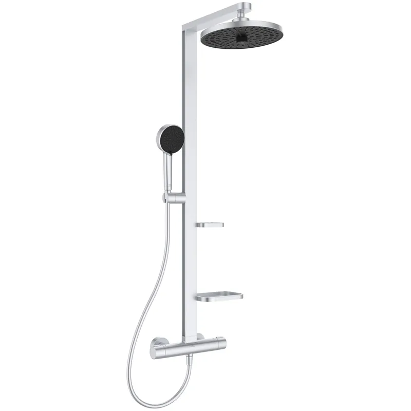 Ideal Standard Ceratherm Alu+ termosztátos zuhanyrendszer, silver BD583SIIdeal Standard Szezonális akció