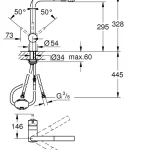 Outlet Grohe Minta egykaros mosogatócsap brushed warm sunset 30274DL0Grohe