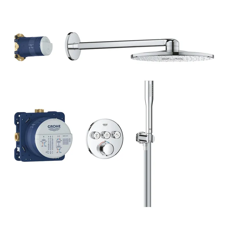 Grohe Precision SmartControl falsík alatti zuhanyrendszer Vitalio SmartActive 310 fejzuhannyal 34874000Grohe Exkluzív ajánlat