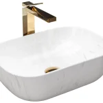 Rea Belinda Calala 46x32 cm pultra ültethető mosdó, fehér REA-U6599Rea Újdonság