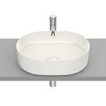 Roca Inspira ROUND 50x37 cm pultra ültethető FINECERAMIC mosdó beige A327520650Roca Árcsökkenés