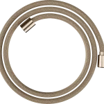 Azonnal elérhető Hansgrohe Designflex 1,6 m textilszálas zuhanycső, szálcsiszolt bronz 28260140Hansgrohe