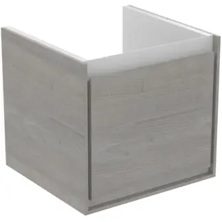 Ideal Standard Connect Air Cube 43 cm fali mosdótartó szekrény 1 fiókkal, világosszürke fa E0842PSIdeal Standard Árengedmény
