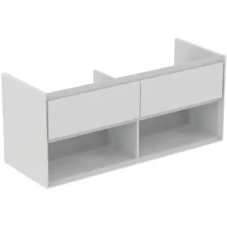 Ideal Standard Connect Air 120 cm fali mosdótartó szekrény nyitott polccal, fehér E0829B2Ideal Standard Gyors kiszállítás