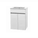 Roca Unik Cube 55x43 cm mosdószekrény mosdóval, fényes fehér A851193806Roca Outlet