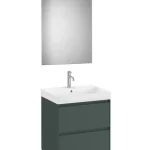 Csak ma Roca Ona 60 cm-es fürdőszobabútor szett, matt zöld A851704513Roca