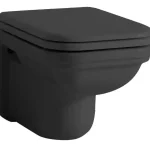 Sapho KERASAN WALDORF fali wc, matt fekete 411531Sapho Azonnal elérhető