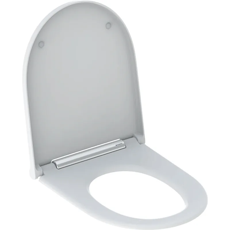 Geberit One wc ülőke, fényes króm betéttel 243.989.21.2Geberit Gyors kiszállítás